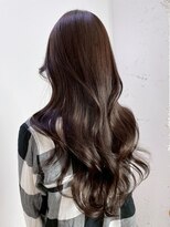 アイティー バイ アルバム 中野店(IT by ALBUM)&nbsp;ロング韓国ヘア顔周りレイヤーココアベージュ_ba571471