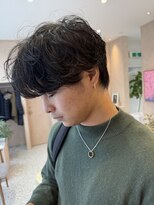 オン キャナルシティ博多前店(on)&nbsp;【晴音】メンズパーマ/メンズ/20代