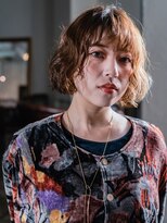 ヘアークラフト(Hair Craft)&nbsp;ボブパーマ×ハイトーンカラー/岡山/ゆるふわパーマ