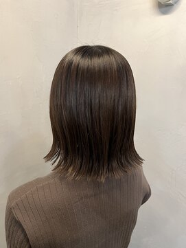 ラグヘアーワークス 草薙店(LAG HAIR WORKS) 切りっぱなしボブ