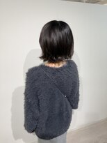 アンキャトル(un quatre)&nbsp;くせ毛を活かしたナチュラルボブスタイル