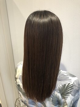 キー(KEY)の写真/頭皮の整体×こだわりの髪質改善でカシミアのような指通りと、髪の内部から潤う“うるつや髪”を叶える♪