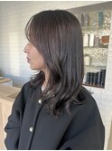 顔まわり×グレージュカラー【時國】