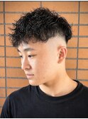 【大村指名】メンズカットツイスパスペインカール
