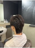 韓国風フェザーパーマ