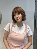 エディット トウキョウ(e.dit tokyo)&nbsp;切りっぱなしボブ/レイヤーボブ/顔まわりレイヤー/透明感カラー