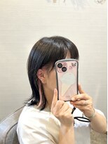 ルームスヘアー(Rooms Hair)&nbsp;イヤリングカラーエアリーボブ