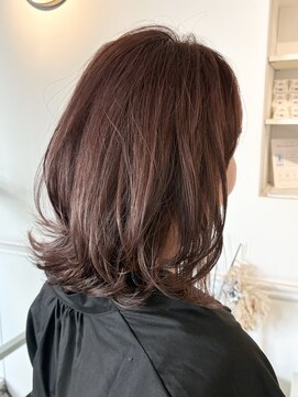 デパール 表参道店(depart) 30代40代50代*大人女性の上品くびれミディアム白髪染めカラー