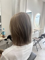 テーラヘアー 土浦店(TELA HAIR)&nbsp;ハイトーン切りっぱなしボブ