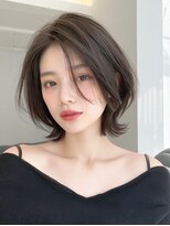 レリーアト 西宮北口(Rely ATO)&nbsp;可愛い印象のシースルーバング【西宮北口/似合わせ】
