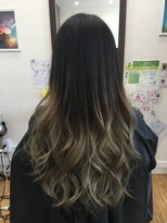 カナオア ヘアーデザイン(kanaoa hair design)&nbsp;ロング夏グラデ