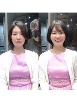 アフロート ギンザ(AFLOAT GINZA)&nbsp;AFLOAT GINZA【仲道 弘泰】黒髪ショート【before→after】