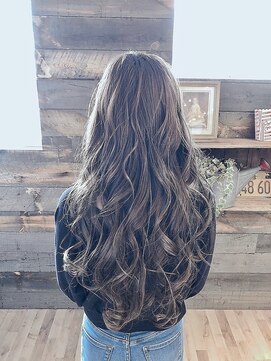 レム 山形2号店(REM) アッシュベージュ/デジタルパーマ/大人可愛い