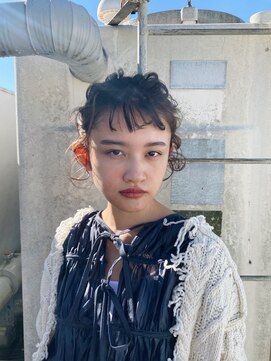 オフ(OFF) カールを活かしたヘアアレンジ