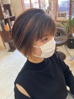 アクアゾーン&nbsp;女性らしさを残したハンサムショート