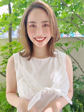 トップヘアー アヴェニュー 刈谷(TOPHAIR Avenue) ヘルシーさをプラスした夏ヘアー/ハイトーンカラー