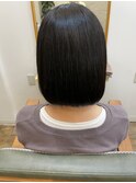 ツヤさら肩上ボブ
