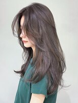 アイティーバイアルバム 下北沢店(IT by ALBUM)&nbsp;レイヤードオリーブ_ショコラアッシュヘルシースタイル_ba409352