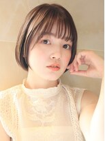 エーツーフリーダム(AA.FREEDOM) 似合わせカット小顔前髪マチルダボブピンクベージュ