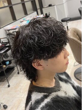 アビールブレ 新潟万代(ABEY LEVRAI) 新潟メンズパーマ　新潟波巻き　新潟波巻きパーマ