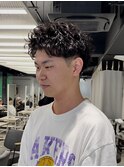 メンズショート/短髪パーマ/メンズパーマ【丸山武志】