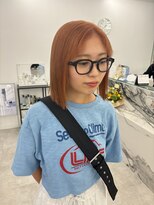 ブラウン(Brown)&nbsp;#haru 夏にぴったり！オレンジベージュ