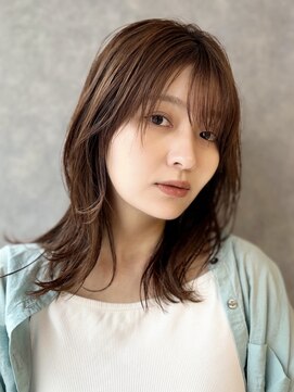 セカンズ(222) 【222澤口】レイヤーカット×グレーベージュ