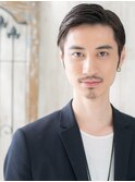 ブラックかき上げイケオジフェザーショートX南越谷