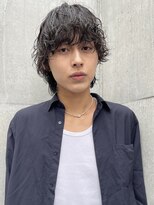 メンズパーマ/メンズカット/ツイストスパイラル/マッシュ学割U24