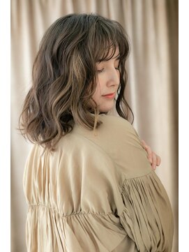 モッズヘア 越谷(mod's hair) 大人ハイライトリラクシーゆるふわミディTb9越谷20代30代40代