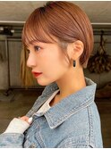 熊本ショート 暖色カラー ショートアレンジ 髪質改善 Arisa.