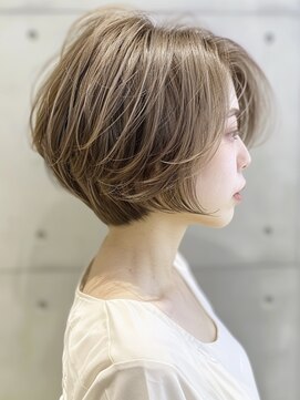 アルトリスト(Altruist Aging×HAIR&SPA) ☆イメチェンピンクベージュアンブレラカラー前髪クールショート