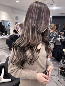 キング 高槻(K!ng) 縮毛矯正髪質改善ハイライトレイヤーカット枚方美容室エクステ