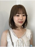 ブリーチなしベージュカラー