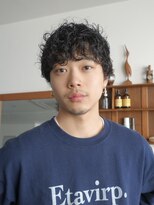 ポール(pole)&nbsp;メンズマッシュプードルパーマ！