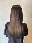 髪質改善白髪ぼかしハイライト