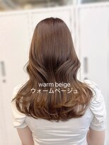 アリュウル 表参道 青山(Allure) ウォームベージュ×ミディアムレイヤー◎佐藤