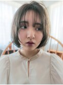 レイヤーボブミニボブ大人ボブ顔まわり