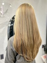 ヘアーサロンエー 美容師研究所(Hair Salon A 美容師研究所) ブリーチ+デザインカラー