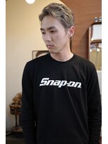 エディ(Edy) メンズケアブリーチダブルカラーニュアンスパーマ眉毛カット岡山