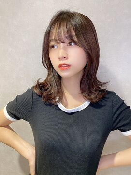 リープアルケー ヘアアンドヘッドスパ 錦糸町北口店(leap arche Hair&head spa) ミディアムレイヤーカット/似合わせカット/髪質改善/錦糸町