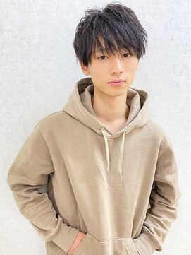 ネイビー 博多(NAVY) 博多/髪質改善/ナチュラルマッシュ×束感スタイリング