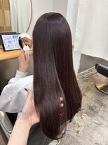 エニエンメイクス 立川(ENIEN MAKE'S)&nbsp;ロング/艶/Aujua/髪質改善/パープルブラウン