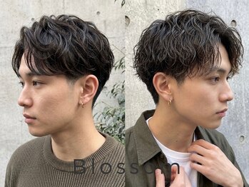 ブロッサム 上福岡店(Blossom)の写真/パーマはベースカットが鍵!メンズパーマお任せください、アドバイス付き★【上福岡・ふじみ野・メンズ】