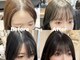 クーナバイトマト 横浜(Cuna by TOMTO)の写真/顔周りの似合わせカットが大人気！クロスパーマで割れ癖浮き癖改善を目指して★