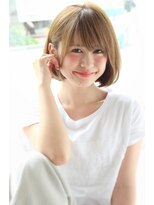 アンアミ オモテサンドウ(Un ami omotesando) 【Un ami】ふわっとまとまる 小顔 耳かけボブ　(増永剛大)