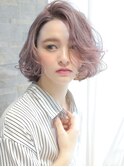 大人可愛い外国人風ボブ