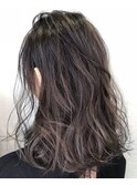 ラベンダーグレージュハイライト