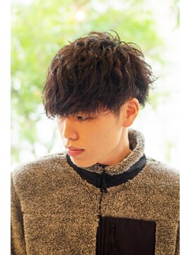 ヘッドストック(HEAD STOCK) 【ヘッドストック】ニュアンスパーマのクラウドマッシュ@st