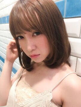 シー バイ ロンド 新宿(Sea by Lond) 【藤原三知代】ツヤ髪ワンカールボブ